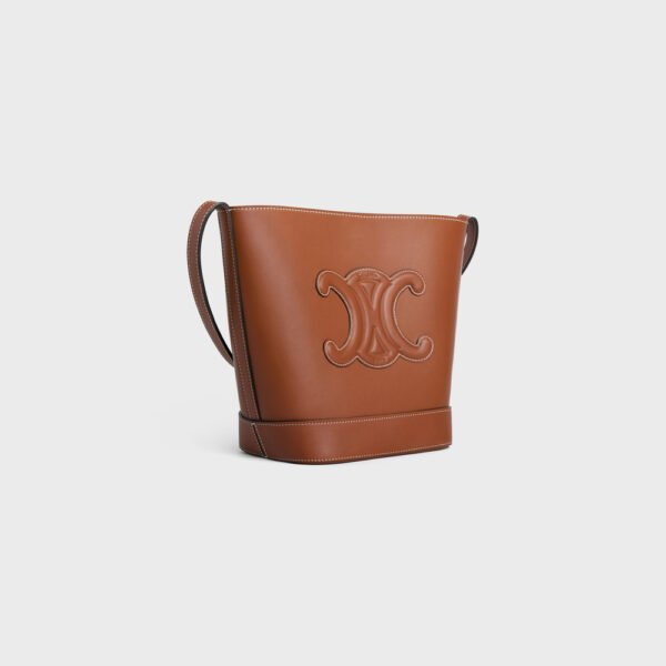 CELINE SMALL BUCKET CUIR TRIOMPHE IN Smooth Calfskin