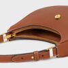 CHLINE MEDIUM AVA TRIOMPHE BAG IN Brown smooth Calfskin