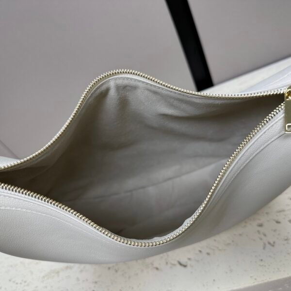 CELINE MEDIUM HELOÏSE BAG IN SUPPLE GRAINED CALFSKIN WHITE