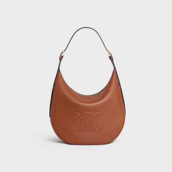 CELINE MEDIUM HELOÏSE BAG IN SUPPLE GRAINED CALFSKIN BLACK