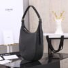 CELINE MEDIUM HELOÏSE BAG IN SUPPLE GRAINED CALFSKIN BLACK
