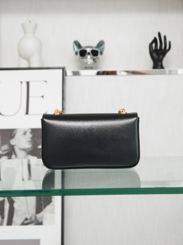 Celine CHAIN SHOULDER BAG CLAUDE IN shiny calfskin