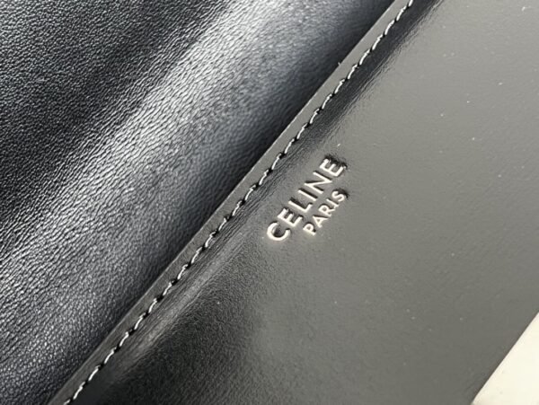 Celine CHAIN SHOULDER BAG CLAUDE IN SHINY CALFSKIN