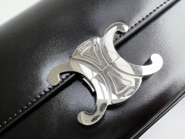 Celine CHAIN SHOULDER BAG CLAUDE IN SHINY CALFSKIN