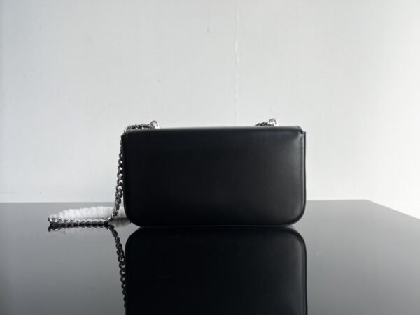 Celine CHAIN SHOULDER BAG CLAUDE IN SHINY CALFSKIN