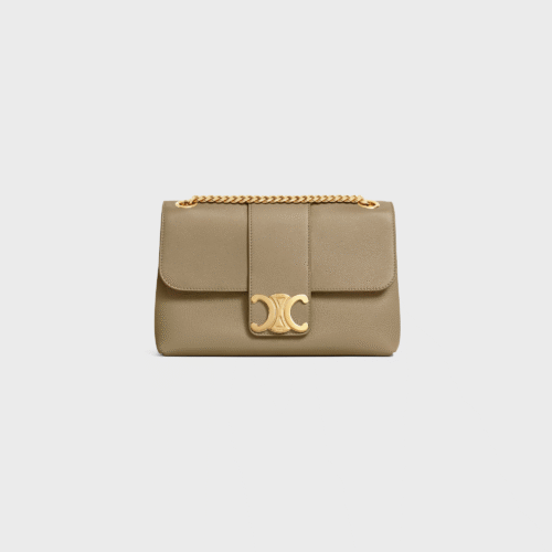 CELINE Medium Celine Victoire Bag in SUPPLE GRAINED CALFSKIN