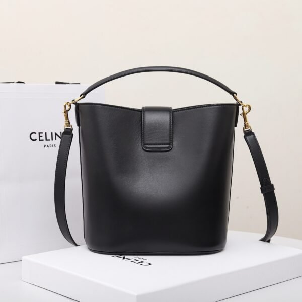 CELINE MEDIUM BUCKET LOUISE IN SMOOTH CALFSKIN
