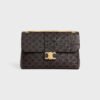 Celine LARGE CELINE VICTOIRE BAG in Triomphe Canvas