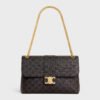 Celine LARGE CELINE VICTOIRE BAG in Triomphe Canvas