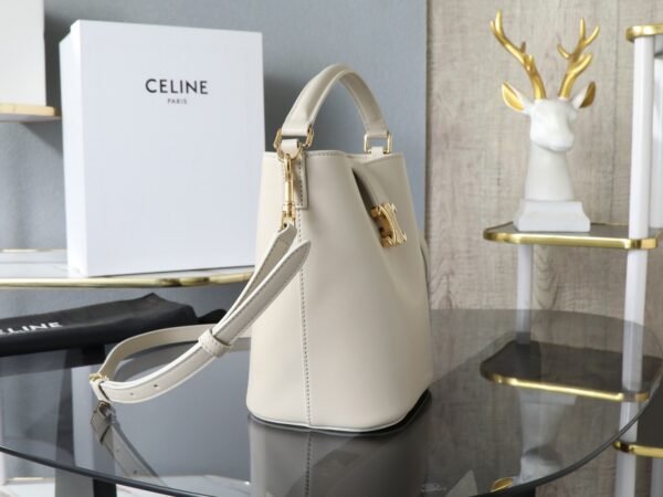 CELINE SMALL BUCKET LOUISE IN SMOOTH CALFSKIN