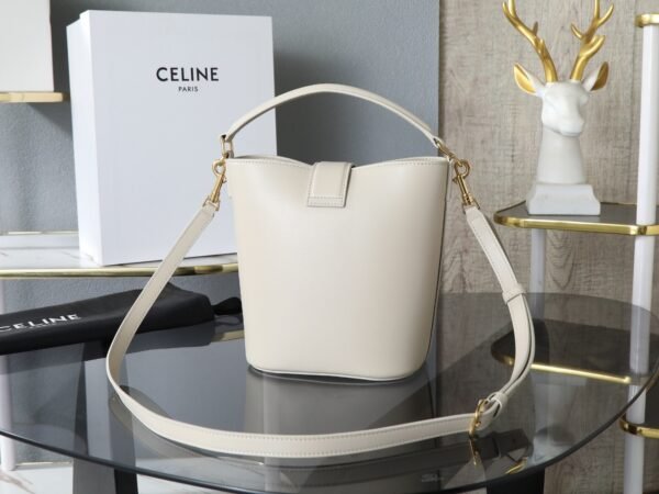 CELINE SMALL BUCKET LOUISE IN SMOOTH CALFSKIN