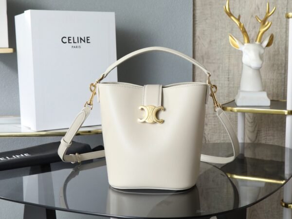 CELINE SMALL BUCKET LOUISE IN SMOOTH CALFSKIN