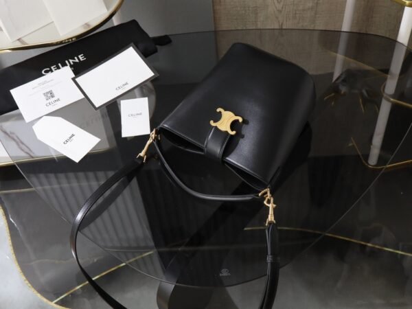 CELINE SMALL BUCKET LOUISE IN SMOOTH CALFSKIN