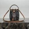 CELINE TEEN CLARA BAG IN Triomphe Canvas and calfskin