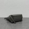 CELINE NANO BELT BAG IN GRAINED CALFSKIN - GREY