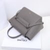 CELINE MICRO BELT BAG IN GRAINED CALFSKIN - GREY