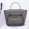 CELINE MICRO BELT BAG IN GRAINED CALFSKIN - GREY