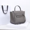 CELINE MICRO BELT BAG IN GRAINED CALFSKIN - GREY