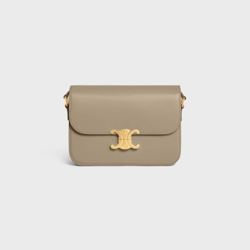 Celine CLASSIQUE TRIOMPHE BAG IN shiny calfskin