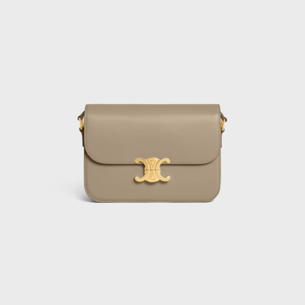 Celine CLASSIQUE TRIOMPHE BAG IN shiny calfskin