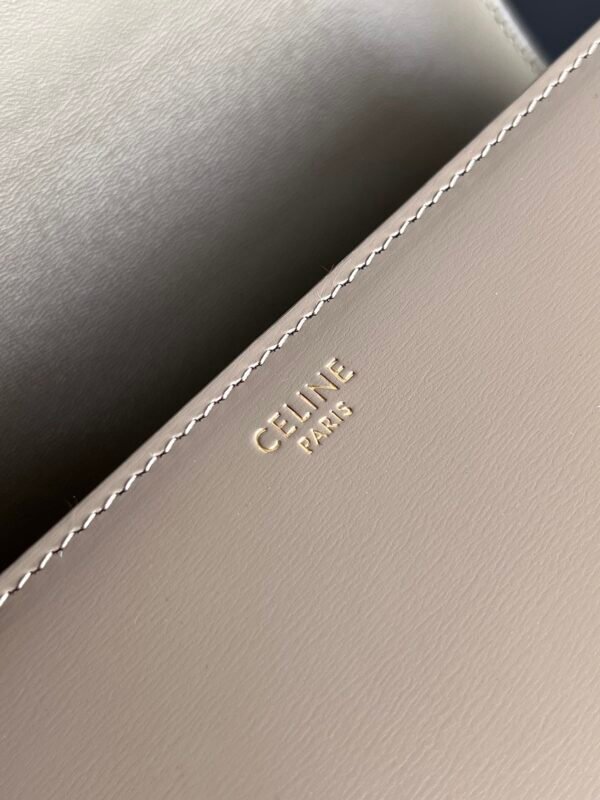 Celine CLASSIQUE TRIOMPHE BAG IN shiny calfskin