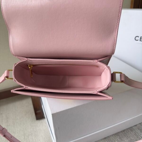 Celine Teen Triomphe Bag in shiny calfskin