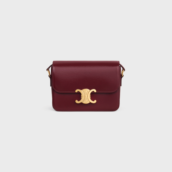 Celine TEEN TRIOMPHE BAG IN shiny calfskin