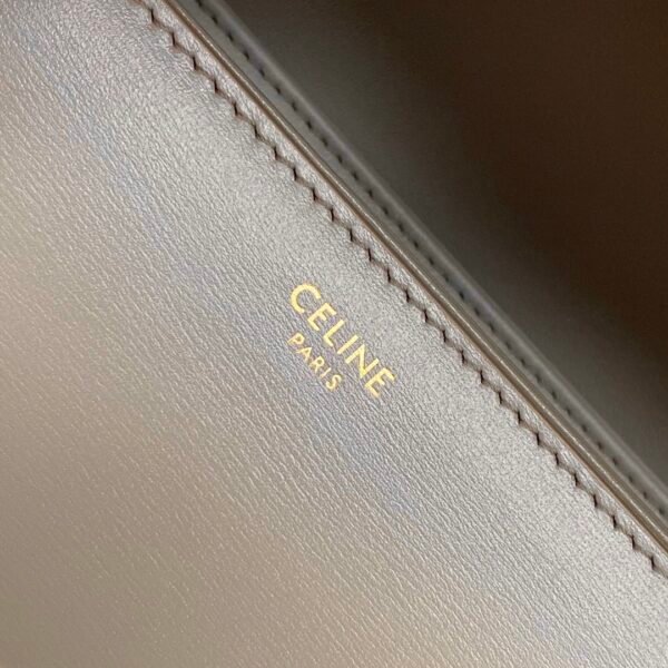 Celine Teen Triomphe Bag in shiny calfskin