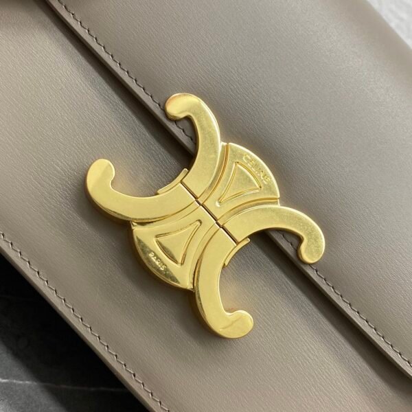Celine Teen Triomphe Bag in shiny calfskin
