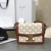 TEEN TRIOMPHE BAG IN Triomphe Canvas and Calfskin