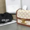 TEEN TRIOMPHE BAG IN Triomphe Canvas and Calfskin