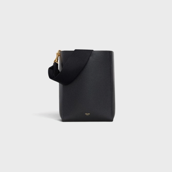 Celine Sangle Small Bucket bag in soft grained calfskin