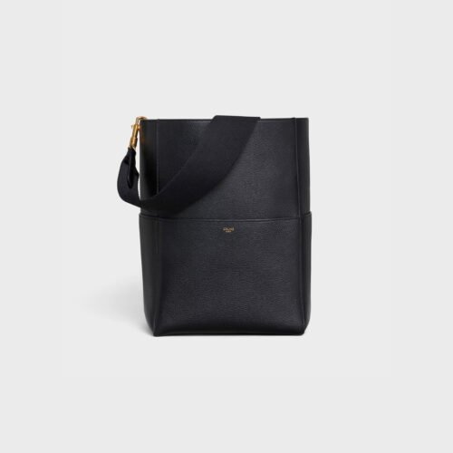 Celine Soft Grained Calfskin Sangle Bucket Bag