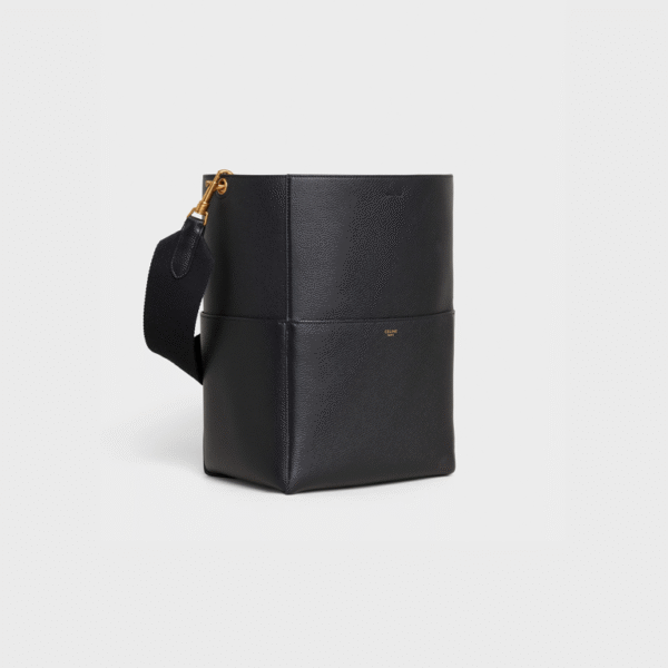 Celine Soft Grained Calfskin Sangle Bucket Bag