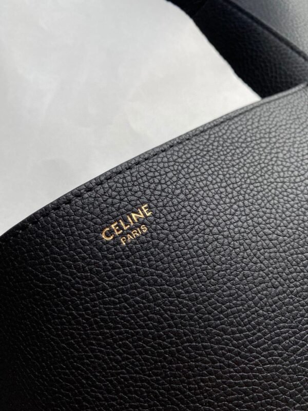 Celine Soft Grained Calfskin Sangle Bucket Bag