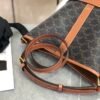 CELINE Small Bucket IN Triomphe Canvas and calfskin