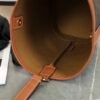CELINE Small Bucket IN Triomphe Canvas and calfskin