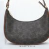CELINE AVA BAG IN TRIOMPHE CANVAS AND CALFSKIN - TAN