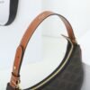 CELINE AVA BAG IN TRIOMPHE CANVAS AND CALFSKIN - TAN