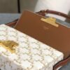 Celine SHOULDER BAG CLAUDE IN Triomphe canvas and calfskin