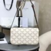Celine SHOULDER BAG CLAUDE IN Triomphe canvas and calfskin