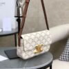 Celine SHOULDER BAG CLAUDE IN Triomphe canvas and calfskin