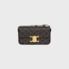 Celine SHOULDER BAG CLAUDE IN Triomphe canvas and calfskin