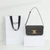 Celine SHOULDER BAG CLAUDE IN Triomphe canvas and calfskin