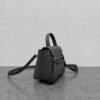CELINE PICO BELT BAG IN GRAINED CALFSKIN - GREY