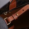 Celine Small Vertical Cabas in Triomphe Canvas with Celine Print