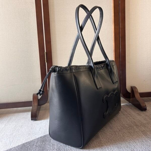 CELINE CABAS TRIOMPHE cowhide drawstring bag