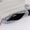 Saddle Bag Dior Gray Coated Cotton Canvas