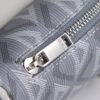 Saddle Bag Dior Gray Coated Cotton Canvas