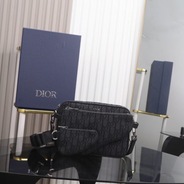 Dior Saddle Triple Pouch